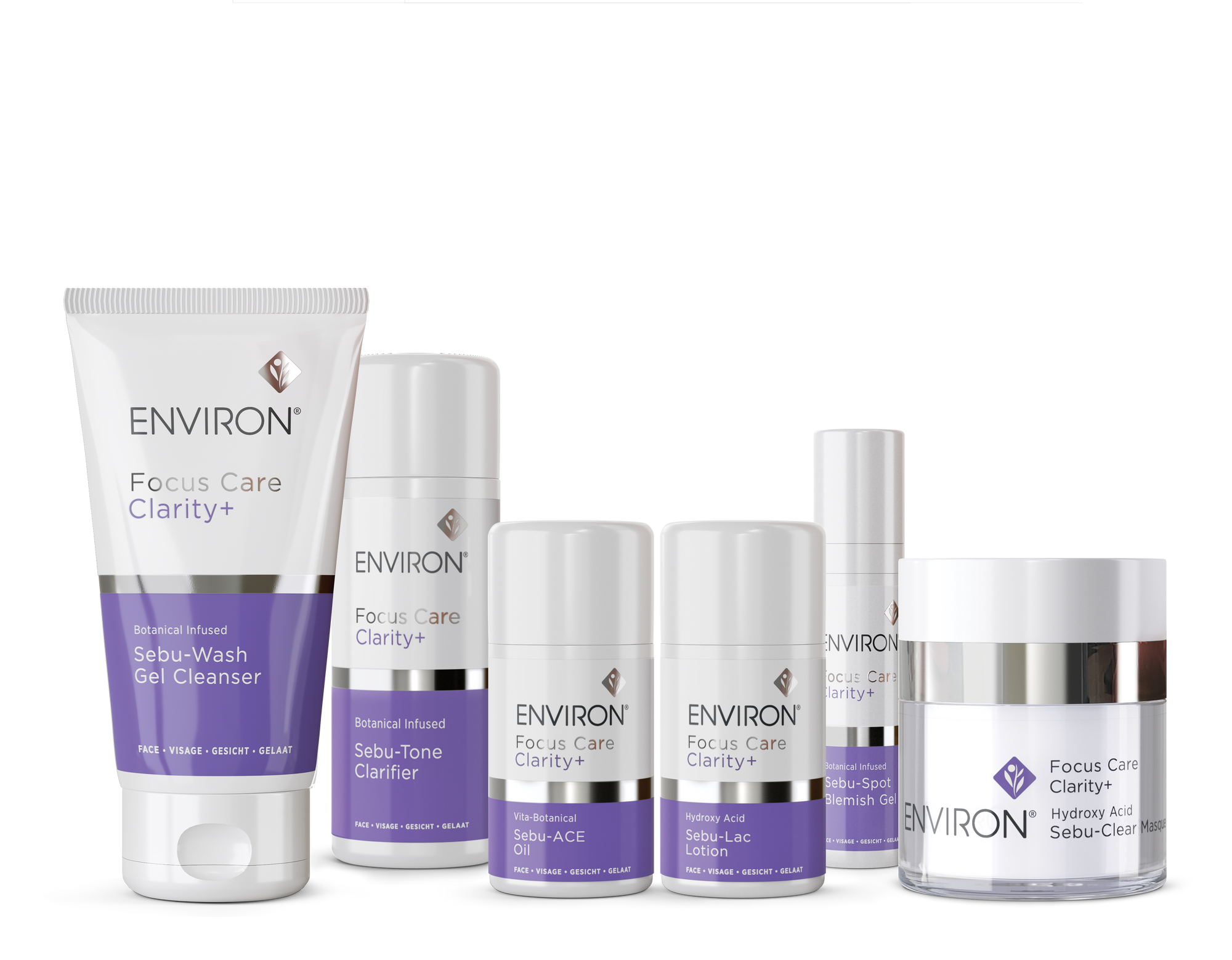 Clarity+ Kit (for problematic skin) - includes all Clarity+ products