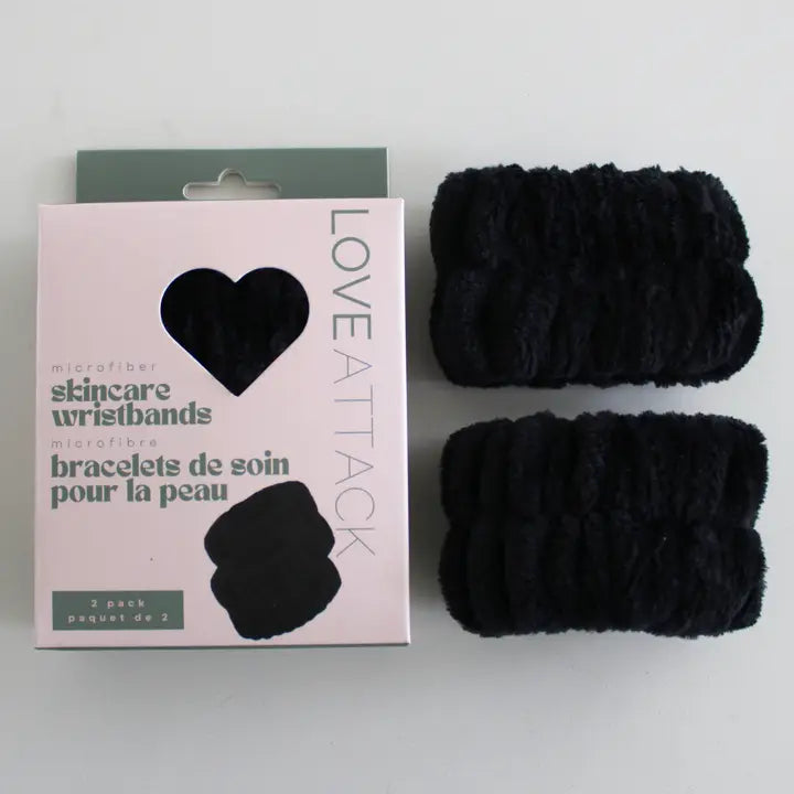 Microfiber Skincare Face Washing Wristbands