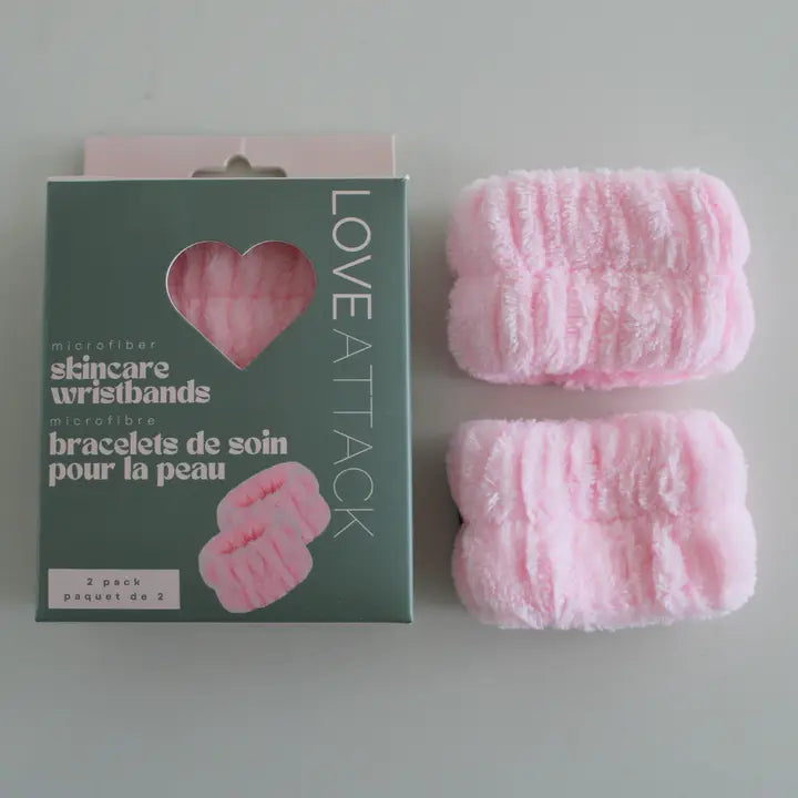 Microfiber Skincare Face Washing Wristbands